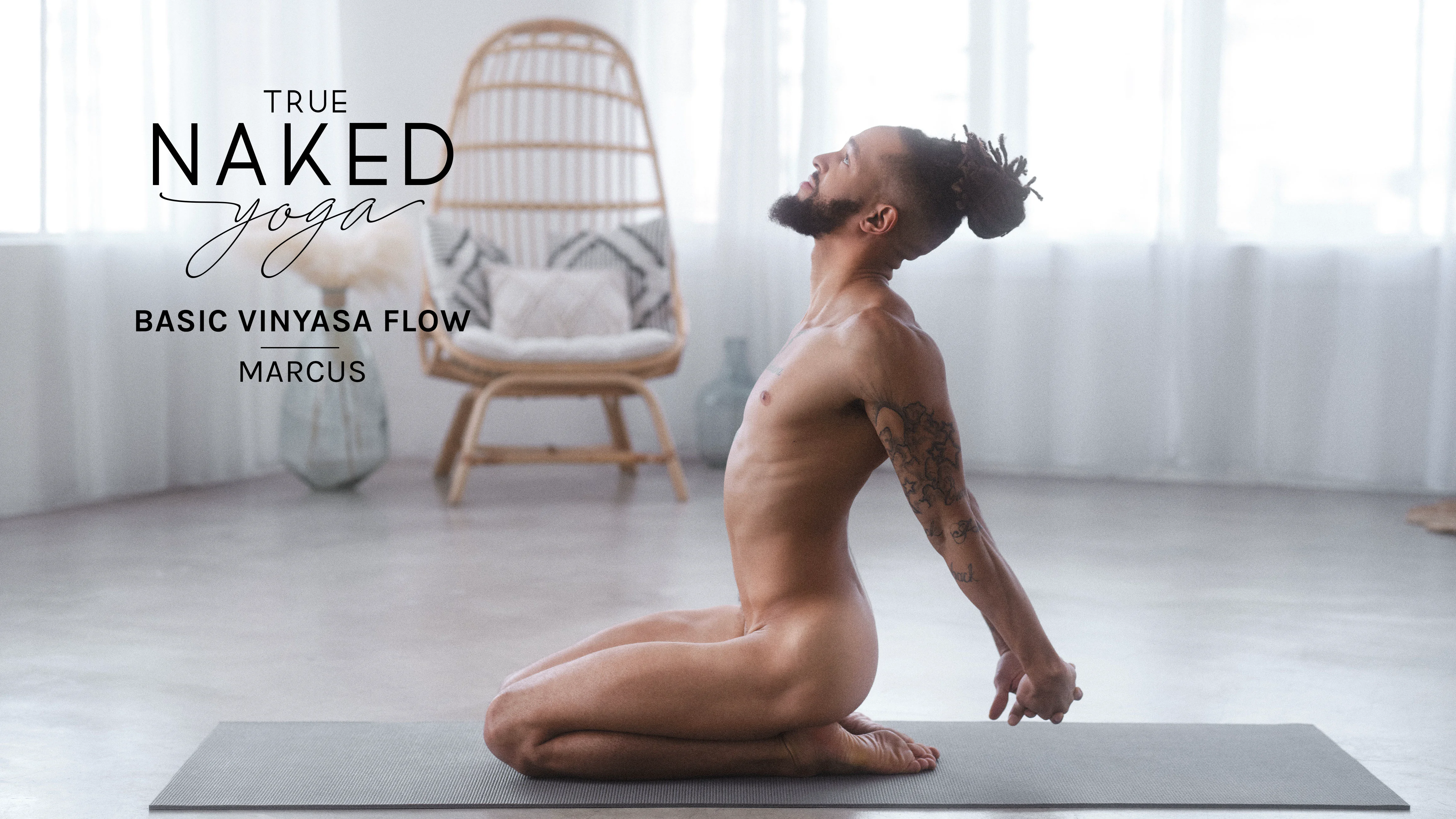 Watch True Naked Yoga Male – Basic Vinyasa Flow with Marcus Online
