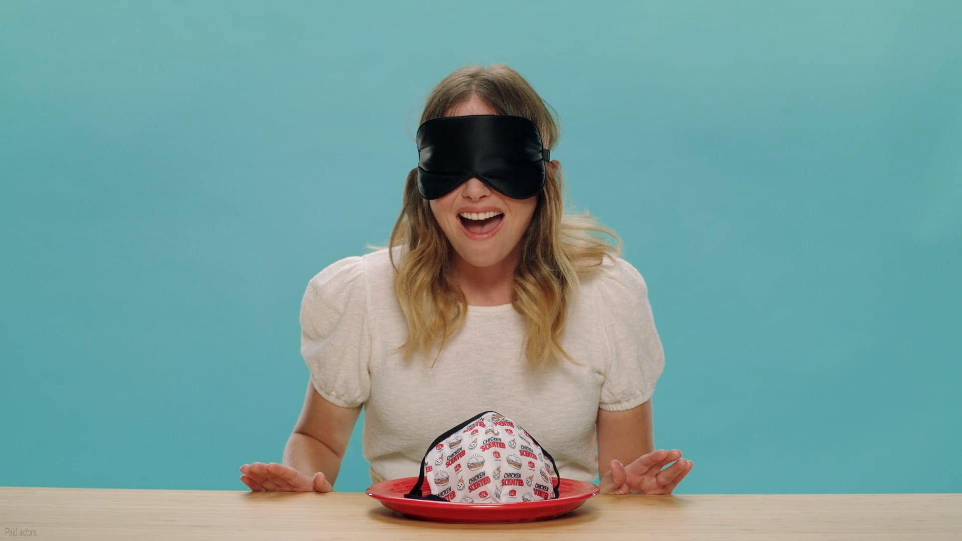Jack in the Box - "Chicken Scented Facemasks"