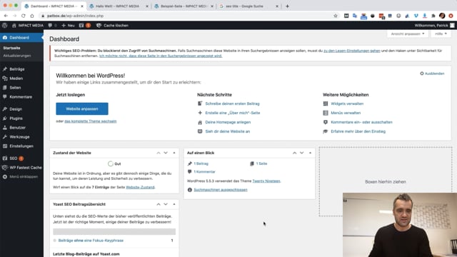 Yoast SEO richtig konfigurieren