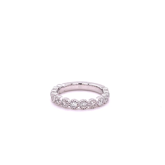 0.70 carat diamond stackable alliance in white gold