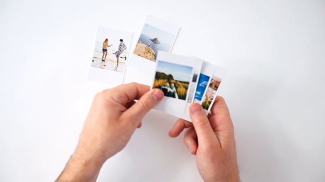 Mini Photo Prints, Set of 10, Cardstock, Mini Square Prints, Prints