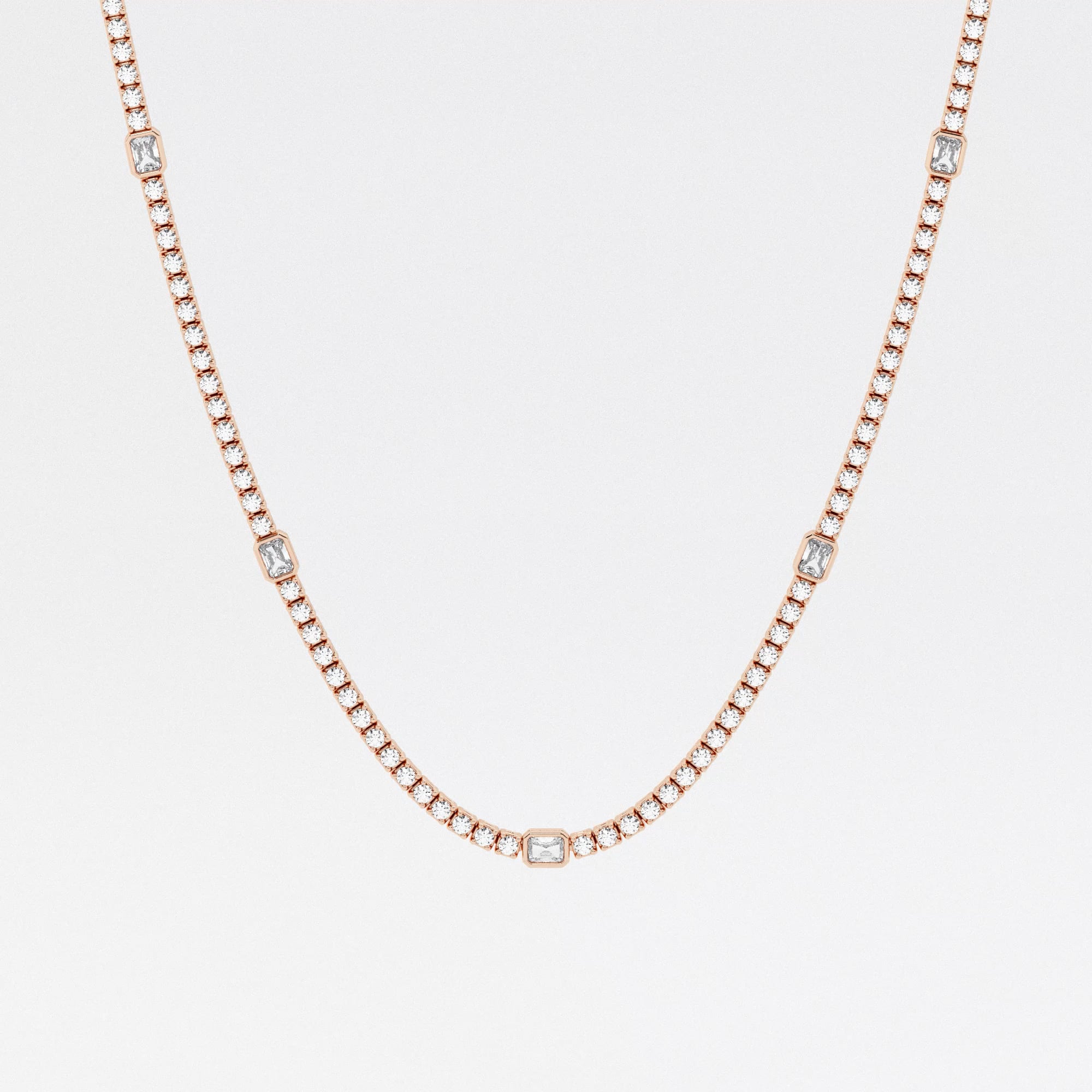 アクセサリー THE M JEWELERS THE TENNIS NECKLACE The Heart Shape Tennis Necklace – The Muse jewelers