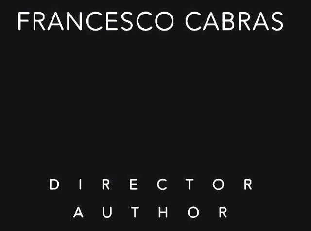 FRANCESCO CABRAS Director Showreel