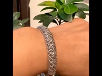 Marcasiet (pyriet), zilveren armband 12055-7984