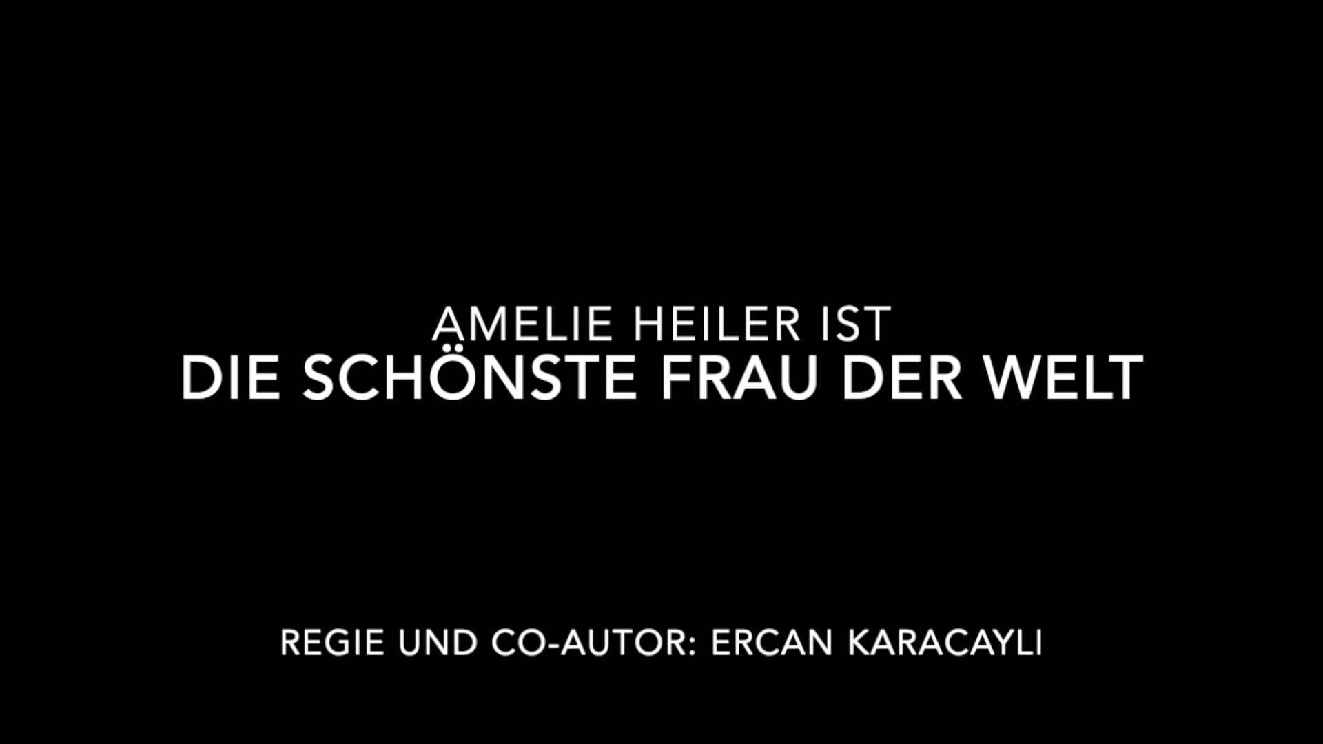 "Die schönste Frau der Welt" Trailer