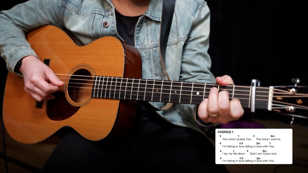 Falling In Love By Phil Wickham Acoustic Guitar The Worship Initiative
