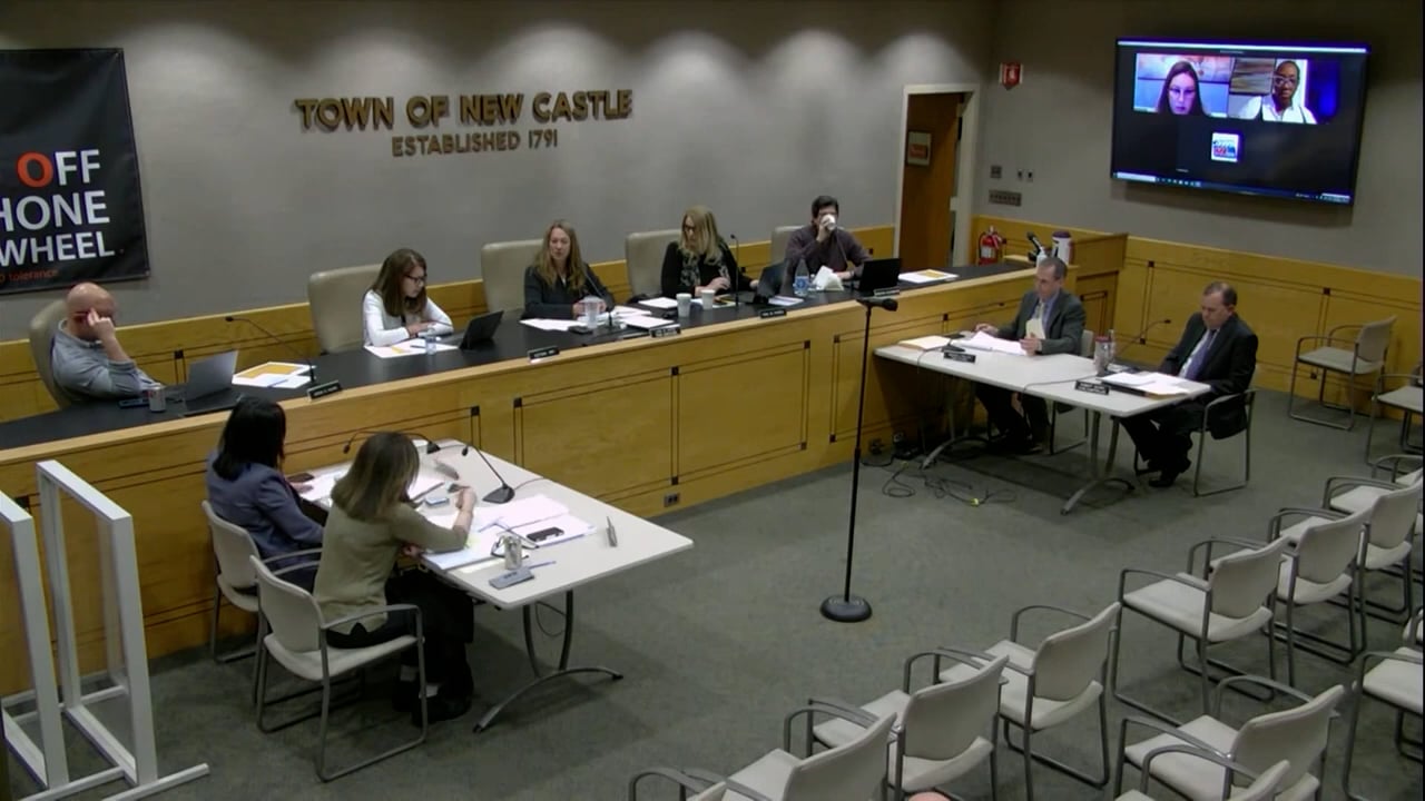 Town Board of New Castle Work Session 3/15/22