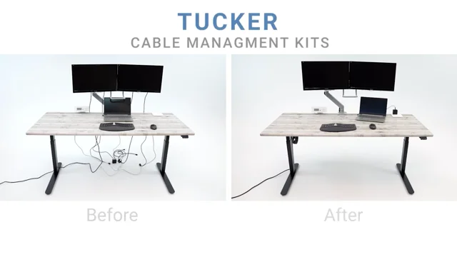 Magnetic Cable Management Chain for Standing Desks