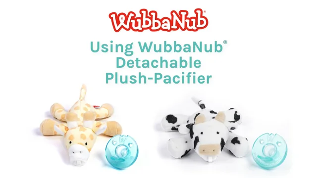 Wubbanub giraffe hot sale pacifier