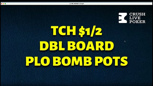 #DBLBoard3: Low Stakes DBL Board Bomb ($1/2) Review from TCH