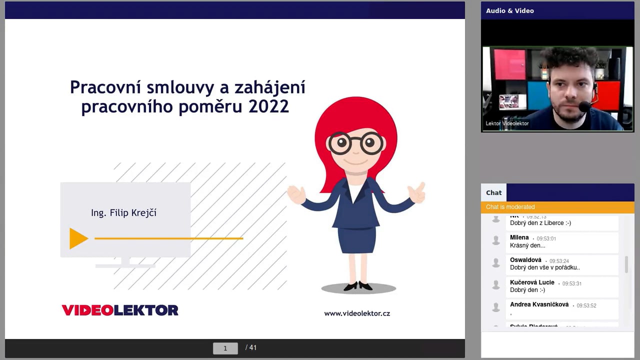 Pracovní smlouvy a zahájení pracovního poměru 2022