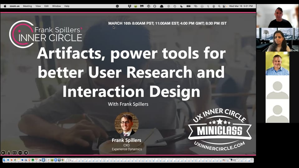 Artifacts, power tools for better User Research and Interaction Design
