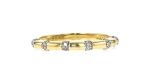 10 ct. t.w. Diamond Station Ring in 14kt Yellow Gold