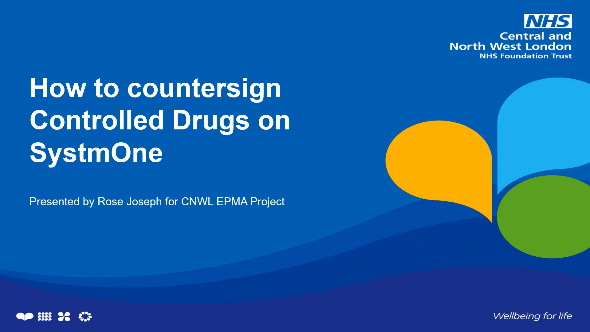 Video 9 - How to countersign controlled drugs