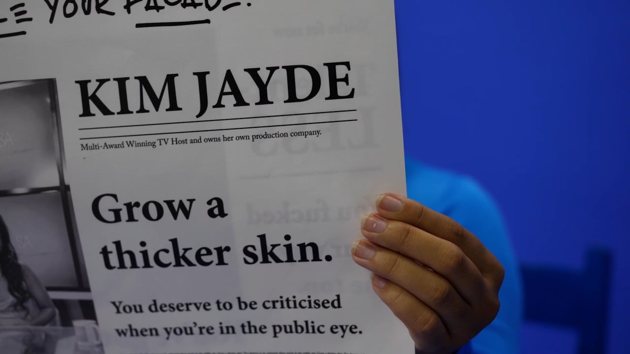 Kim Jayed - Face Your Facade Campaign