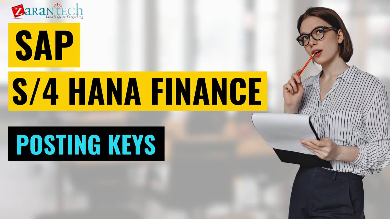 Posting Keys SAP S/4HANA Finance Training on Vimeo