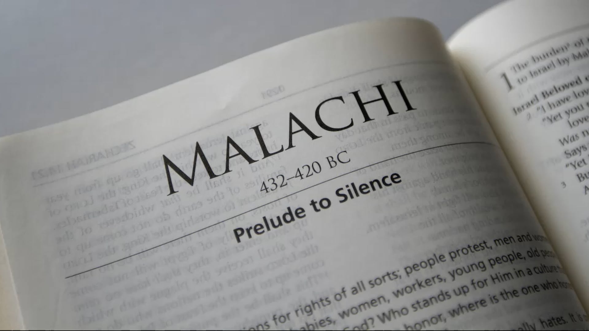 Malachi 4:1-6