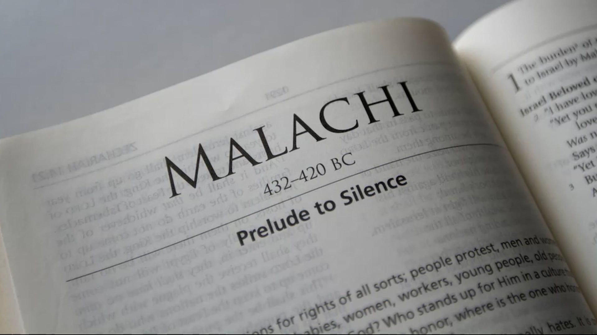 Malachi 2:10-16