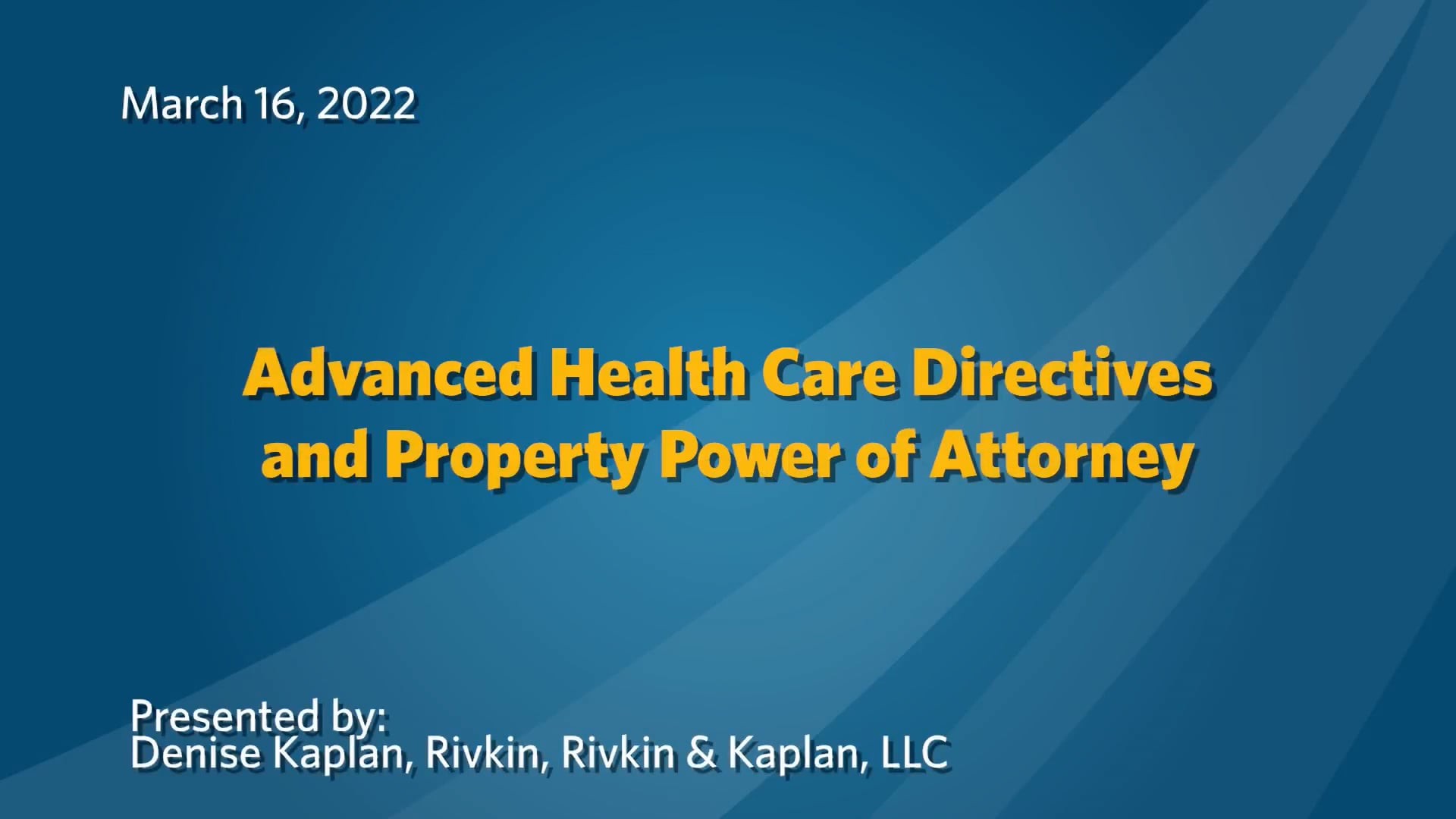 advanced-health-care-directives-and-property-power-of-attorney-on-vimeo