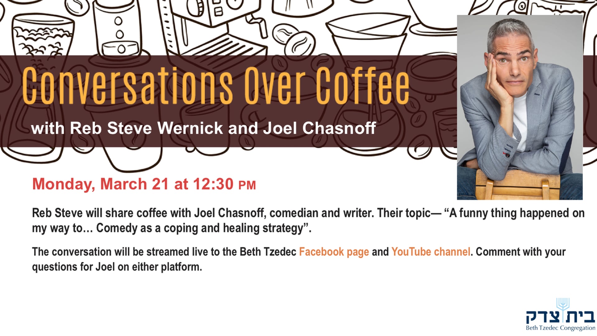 Conversations over Coffee: Joel Chasnoff