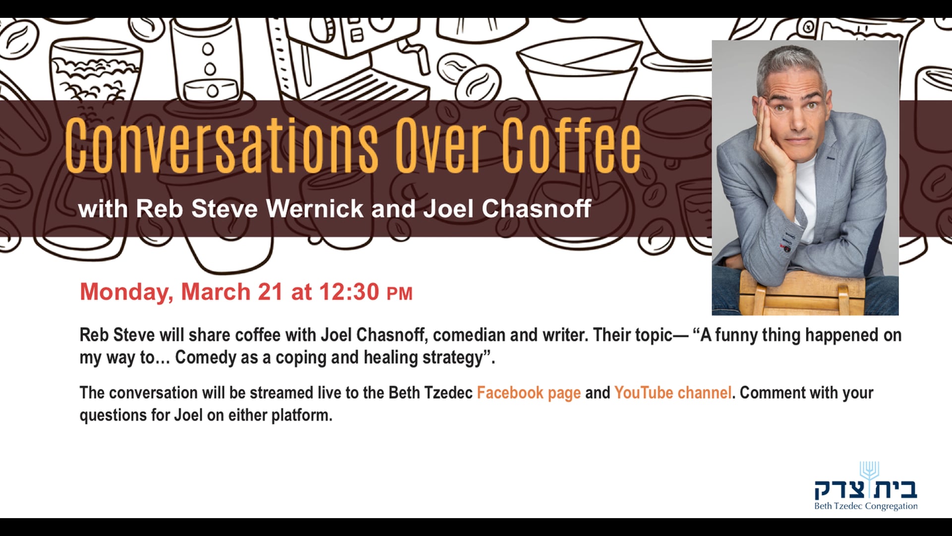 Conversations over Coffee: Joel Chasnoff