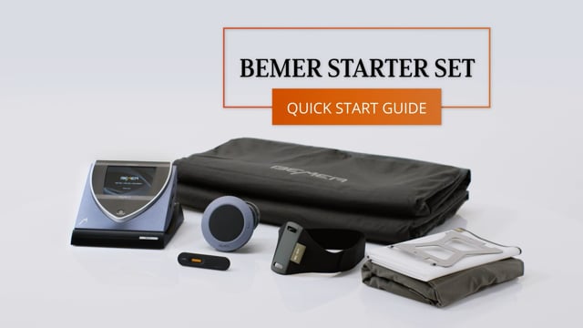 BEMER Starter-Set Unboxing and Quick Start Guide