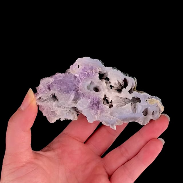 Amethyst with Chalcedony (rare locality specimen) (ex Dave Bergman Collection)