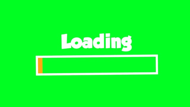 loading animation green