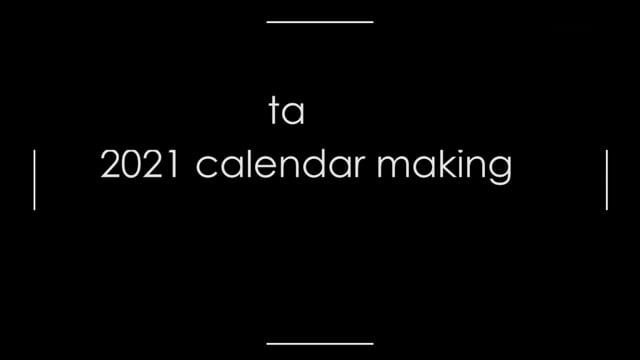 2021 calendar making vol.2