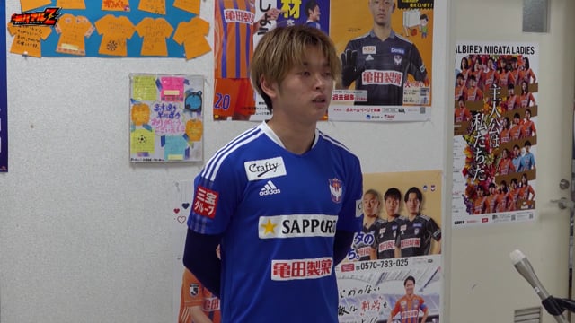 Vs ヴァンフォーレ甲府 試合前日会見 松橋力蔵監督 本間至恩 谷口海斗 モバイルアルビレックスｚ