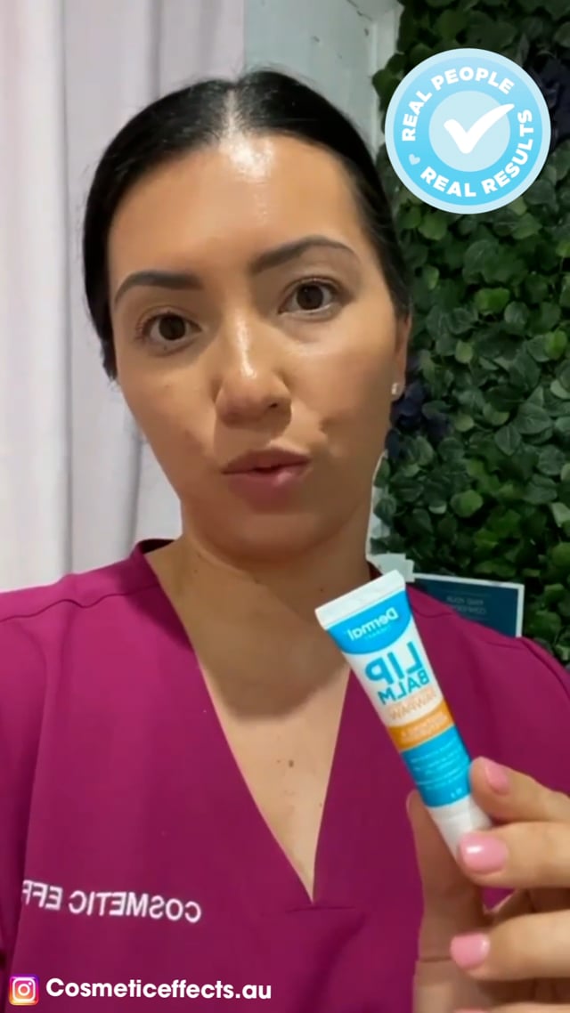 Lip balm enriched with pawpaw