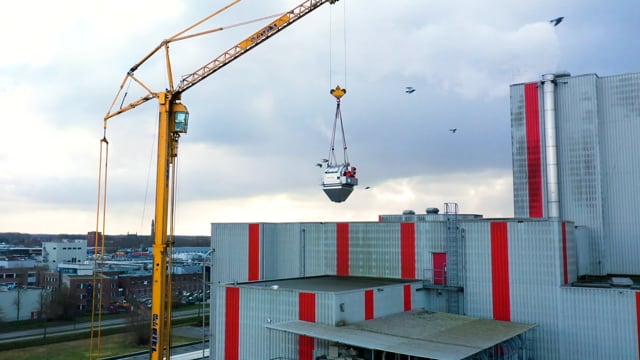 Installation of a Dinnissen Pegasus® Vacuum Coater