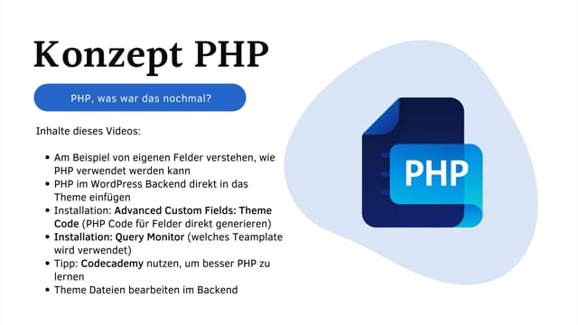 PHP Grundlagen