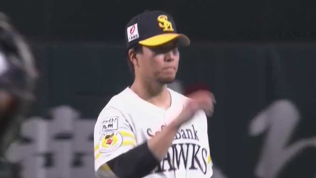 【7回表】お化けフォーク炸裂!! ホークス・千賀滉大が7回8奪三振の好投!! 2022年3月18日 福岡ソフトバンクホークス 対 広島東洋カープ