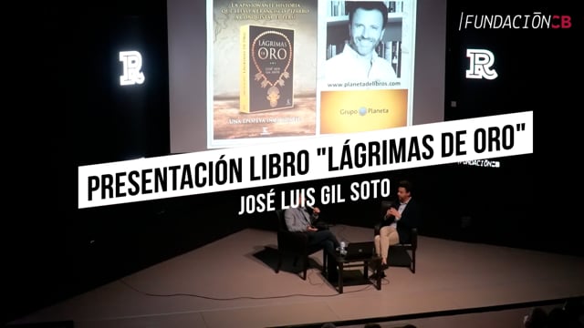 Presentación "Lágrimas de oro" José Luis Gil Soto
