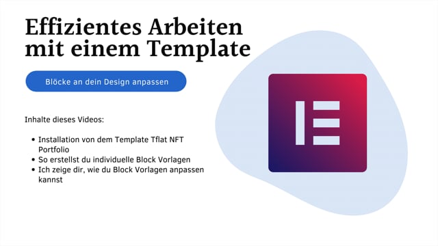Effizient mit Blöcken arbeiten und das Design anpassen