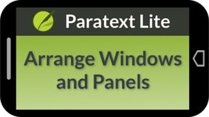 Arrange Windows and Panels | PTLite 0.4