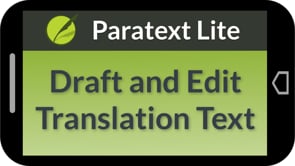 Draft and Edit Translation Text | PTLite 0.5