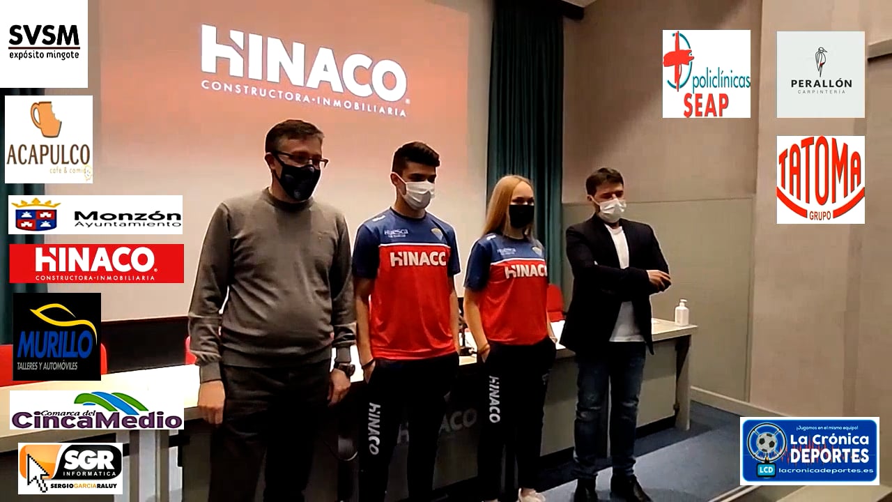 PRESENTACIÓN DE LAS NUEVAS EQUIPACIONES DEL HINACO CENTRO ATLÉTICO MONZÓN