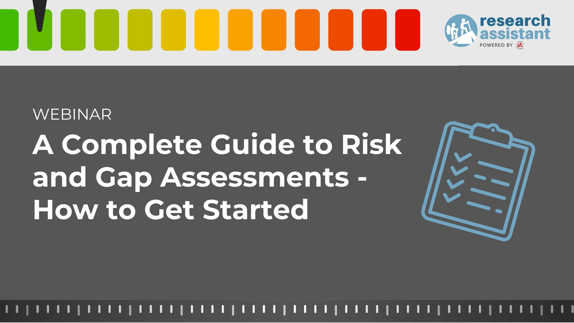 Risk & Gap Assessment - How to Get Started