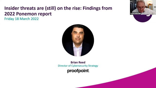 Friday 18 March 2022 - Insider threats are (still) on the rise: Findings from 2022 Ponemon report