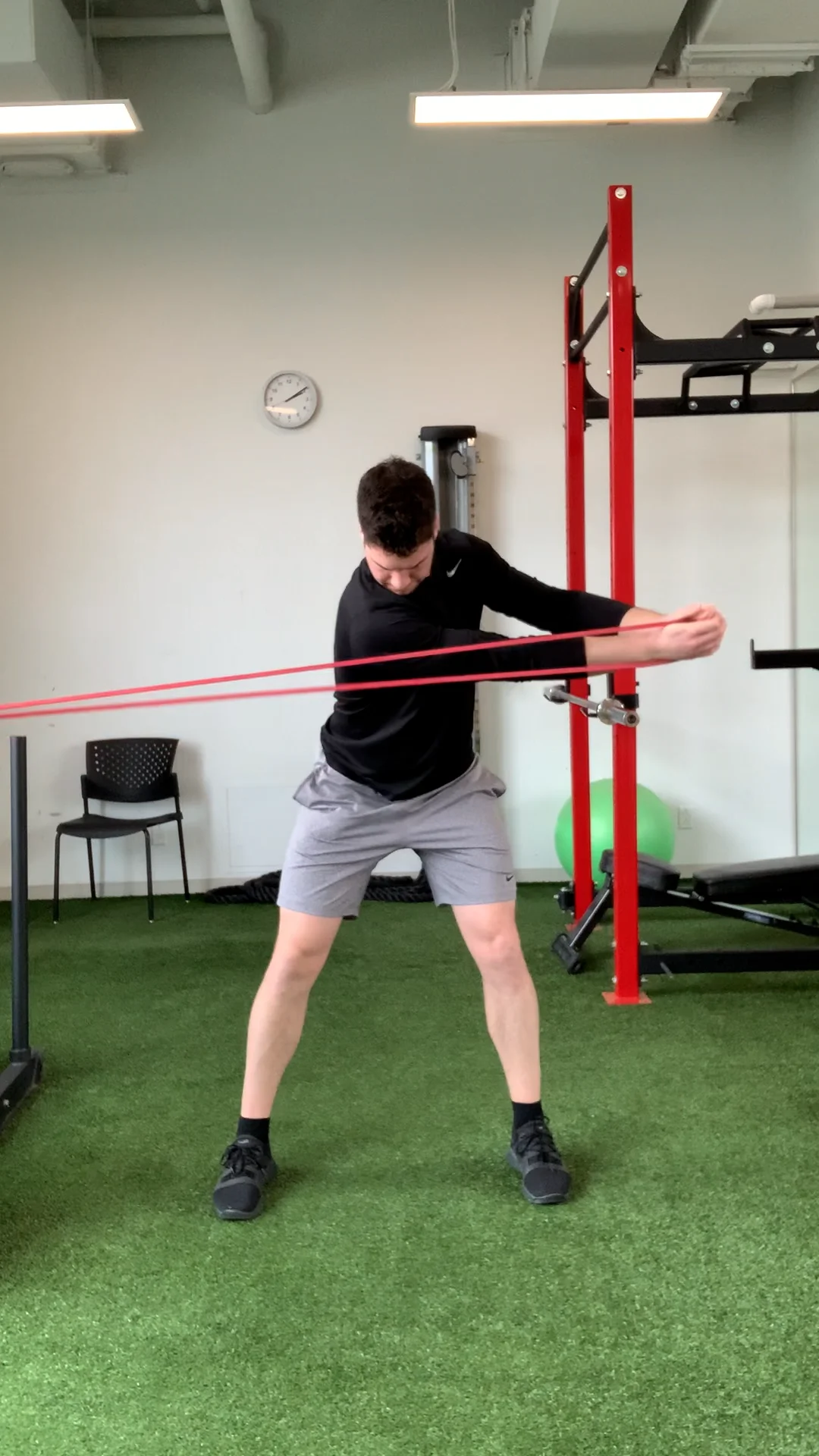 Pallof Press - dynamic rotations on Vimeo