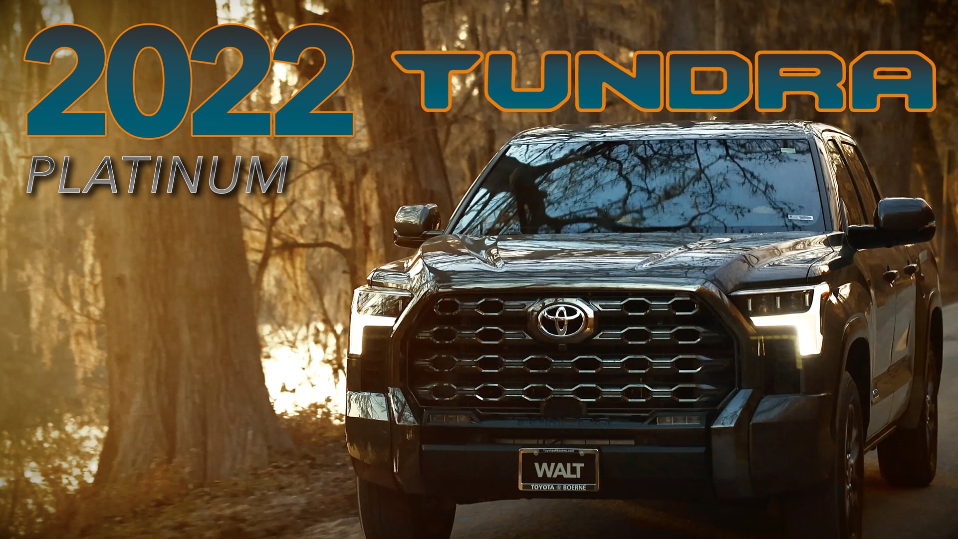 2022 Platinum Toyota Tundra (Fan Made Commercial)