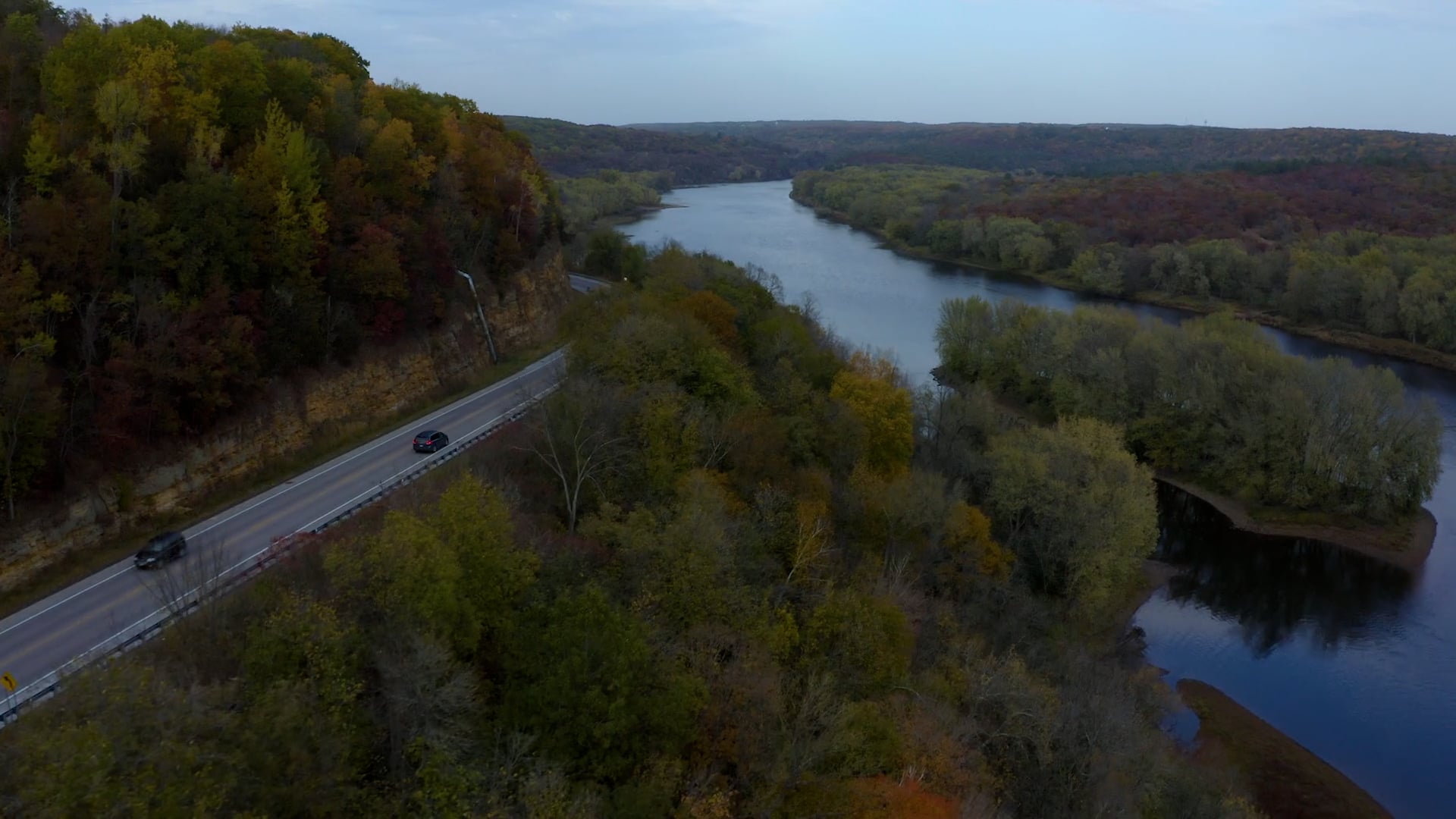 Fall Colors Drone