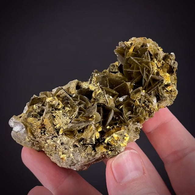 Chalcopyrite and Siderite