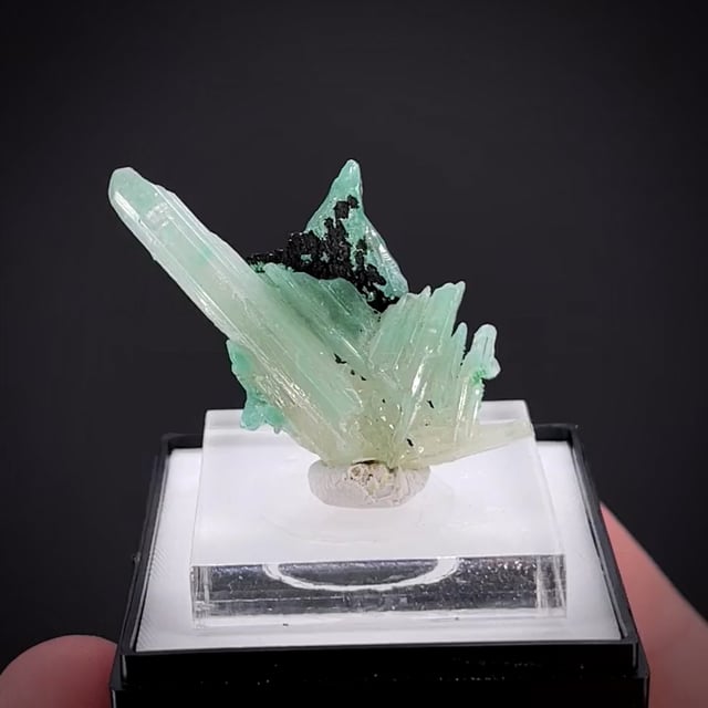 Cerussite Included By Malachite