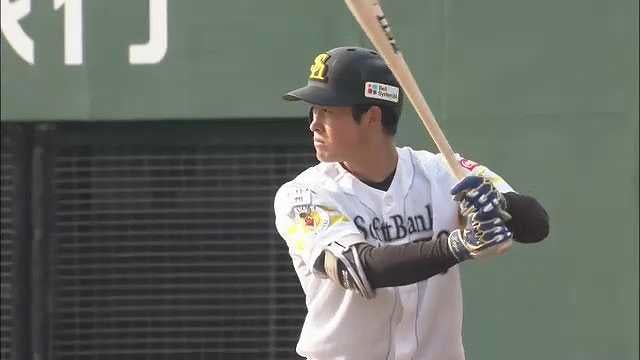 【ファーム】チャンスを掴んだ!! ホークス・早真之介 嬉しいプロ初ヒット!! 2022年3月19日  福岡ソフトバンクホークス 対 オリックス・バファローズ(ファーム)
