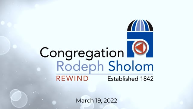 Torah Study 3/19/2022