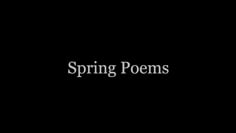 Spring Poems by 1st + 2nd class