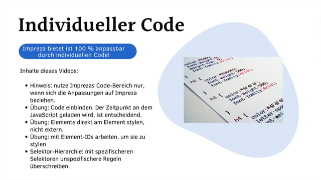 Individueller Code